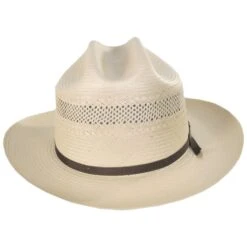 Stetson Open Road 10X Shantung Vented Straw Western Hat