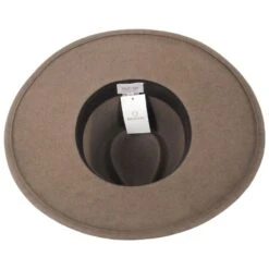 Joanna Wool Felt Fedora Hat - Tea Mix -Novel Accessories 427205