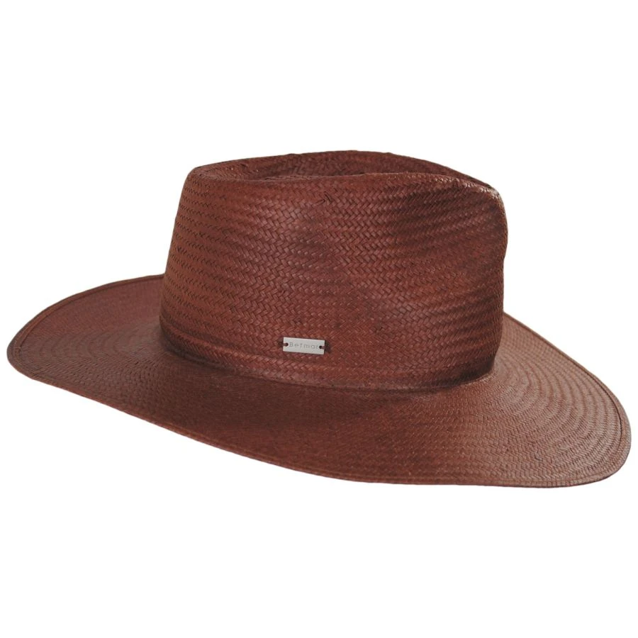 Geraldine Toyo Straw Rancher Fedora Hat 4 Geraldine Toyo Straw Rancher Fedora Hat - Image 2