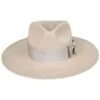 Stetson Atacama Shantung Straw Fedora Hat - Silverbelly 1 Stetson Atacama Shantung Straw Fedora Hat - Silverbelly -Novel Accessories 428067