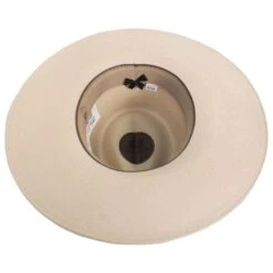 Stetson Atacama Shantung Straw Fedora Hat - Silverbelly 7 Stetson Atacama Shantung Straw Fedora Hat - Silverbelly -Novel Accessories 428073