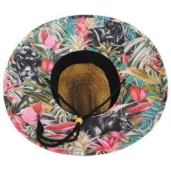 Bombay Straw Lifeguard Hat 7 Bombay Straw Lifeguard Hat -Novel Accessories 428765
