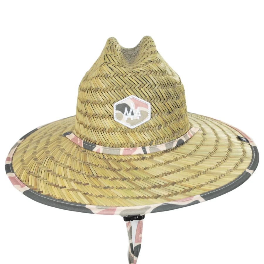 Kids' Willow Straw Lifeguard Hat 3 Kids' Willow Straw Lifeguard Hat