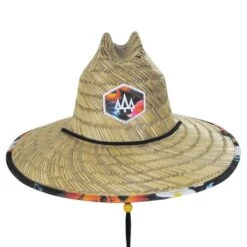 Kailua Straw Lifeguard Hat