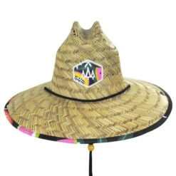 Blend Straw Lifeguard Hat