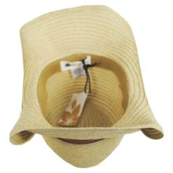 Nixie Braided Toyo Straw Western Hat -Novel Accessories 429551
