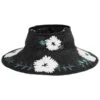 Fleur Raffia Straw Crownless Sun Hat 1 Fleur Raffia Straw Crownless Sun Hat -Novel Accessories 429665