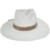 Dove Toyo Straw Fedora Hat -Novel Accessories 430518