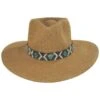 Nikki Toyo Straw Fedora Hat -Novel Accessories 430587