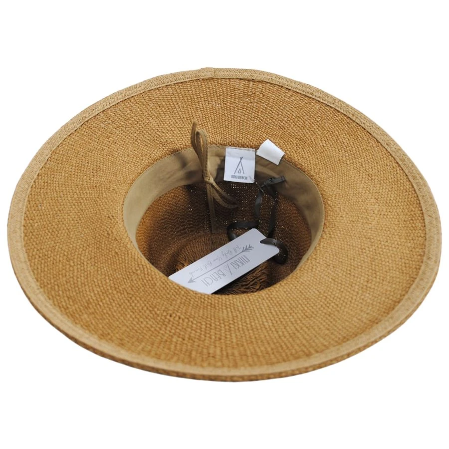 Nikki Toyo Straw Fedora Hat 5 Nikki Toyo Straw Fedora Hat - Image 3
