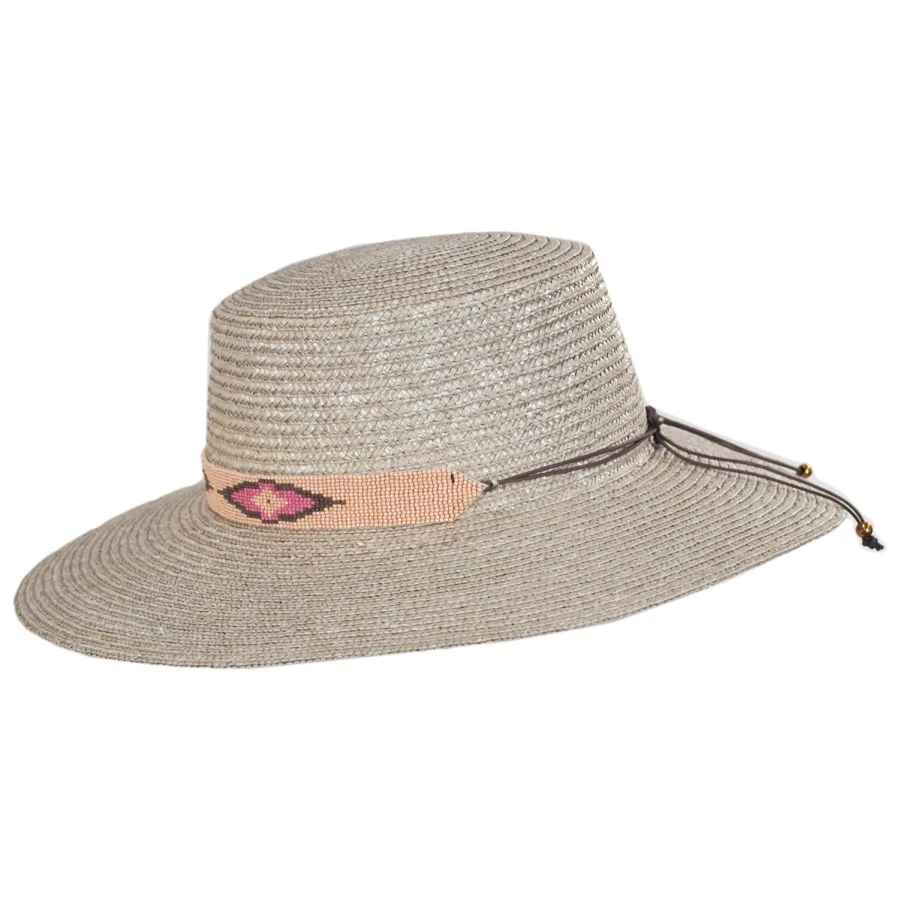 Pink Cobra Milan Straw Boater Hat 4 Pink Cobra Milan Straw Boater Hat - Image 2