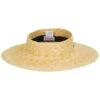 Joanna Wheat Straw Visor -Novel Accessories 430656