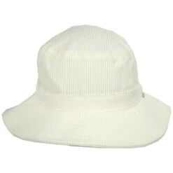 Petra Corduroy Packable Bucket Hat - Off White
