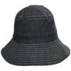 Chambray Cotton Bucket Hat 1 Chambray Cotton Bucket Hat -Novel Accessories 430979