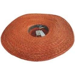 Milan Wide Brim Wheat Straw Boater Hat -Novel Accessories 431048