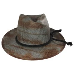 Bailey Hinx Hand-Dyed Panama Straw Fedora Hat