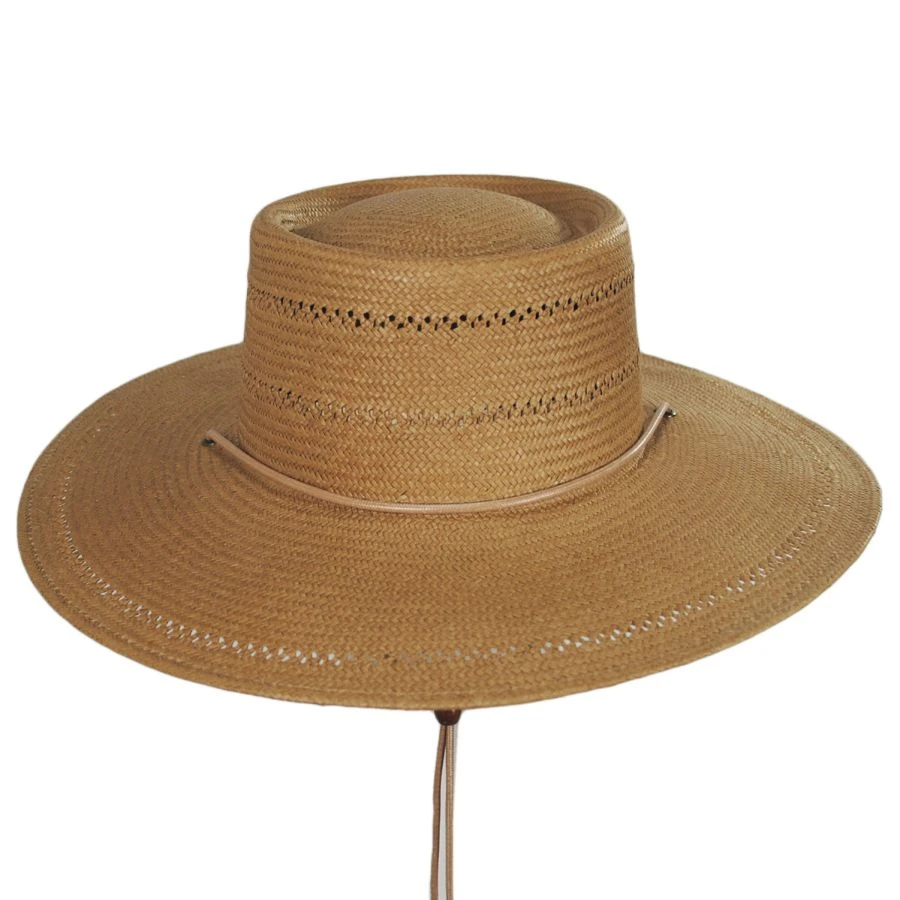 Jacinto Toyo Straw Boater Hat 3 Jacinto Toyo Straw Boater Hat
