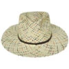 Shasta Panama Straw Fedora Hat 2 Shasta Panama Straw Fedora Hat -Novel Accessories 432446