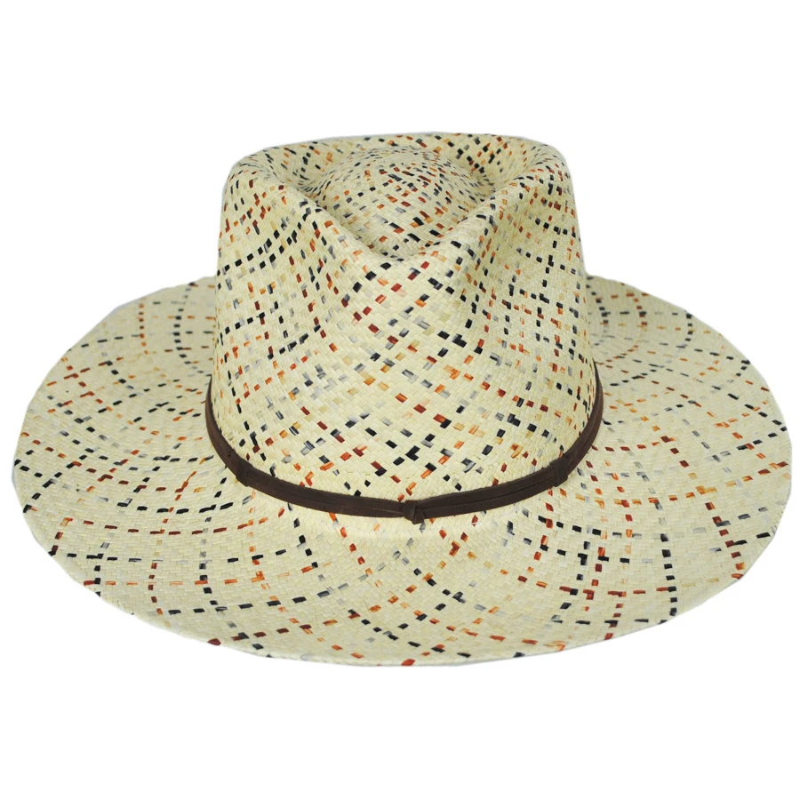 Shasta Panama Straw Fedora Hat 3 Shasta Panama Straw Fedora Hat