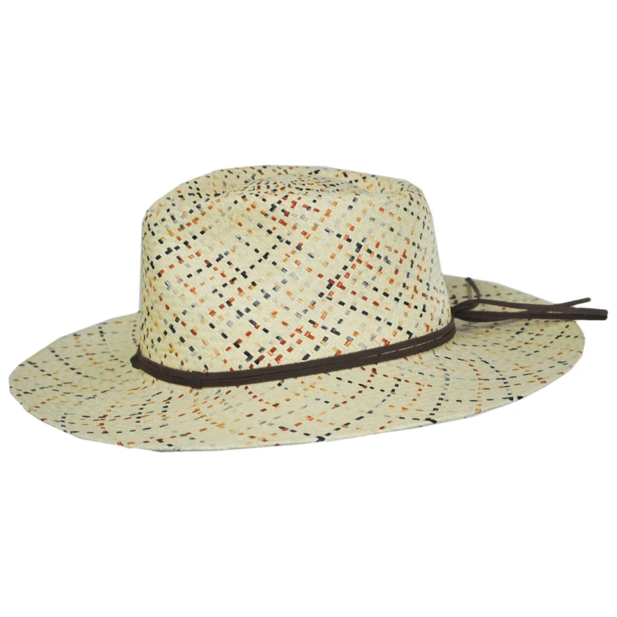Shasta Panama Straw Fedora Hat 4 Shasta Panama Straw Fedora Hat - Image 2