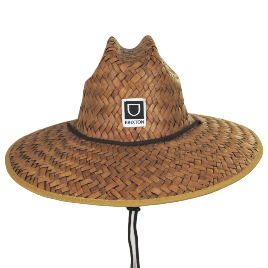Beta Palm Leaf Straw Lifeguard Hat 3 Beta Palm Leaf Straw Lifeguard Hat