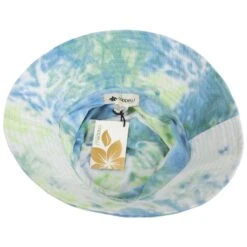 Spot Tie Dye Cotton Bucket Hat -Novel Accessories 434471