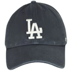 '47 BRAND Los Angeles Dodgers MLB Clean Up Strapback Baseball Cap Dad Hat