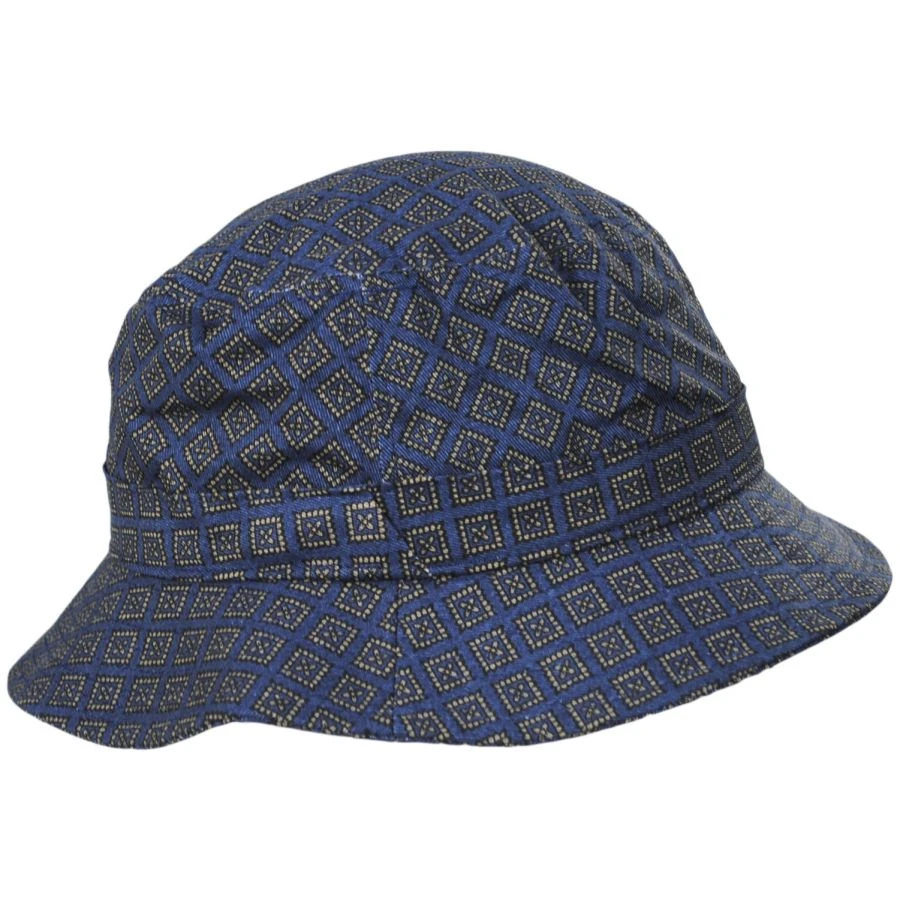 Beta Medallion Print Cotton Bucket Hat 4 Beta Medallion Print Cotton Bucket Hat - Image 2