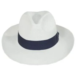 Mikonos Panama Straw Fedora Hat