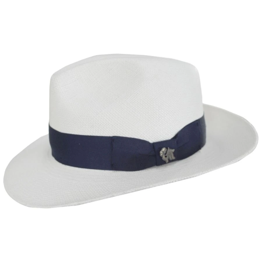 Mikonos Panama Straw Fedora Hat 4 Mikonos Panama Straw Fedora Hat - Image 2