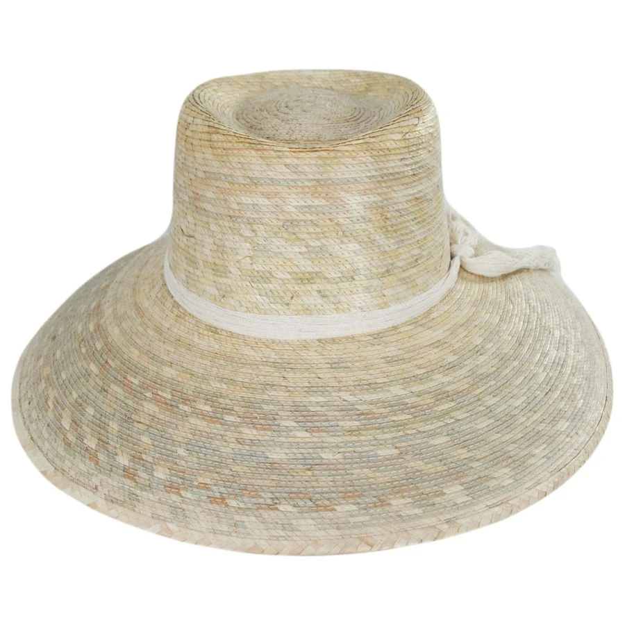 Gambler Palm Straw Lampshade Hat 3 Gambler Palm Straw Lampshade Hat