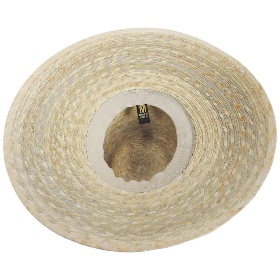 Gambler Palm Straw Lampshade Hat 5 Gambler Palm Straw Lampshade Hat - Image 3