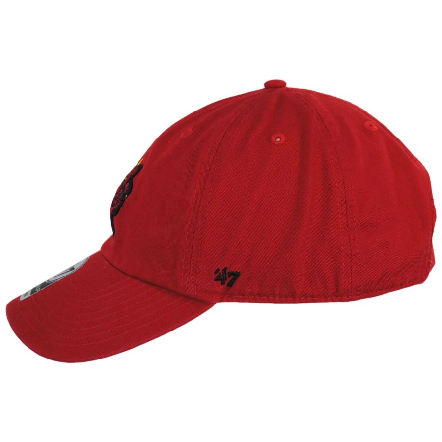 '47 BRAND St. Louis Cardinals MLB Cooperstown Clean Up Strapback Baseball Cap Dad Hat 4 '47 BRAND St. Louis Cardinals MLB Cooperstown Clean Up Strapback Baseball Cap Dad Hat - Image 2