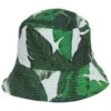 Banana Leaves Cotton Bucket Hat 1 Banana Leaves Cotton Bucket Hat -Novel Accessories 436557