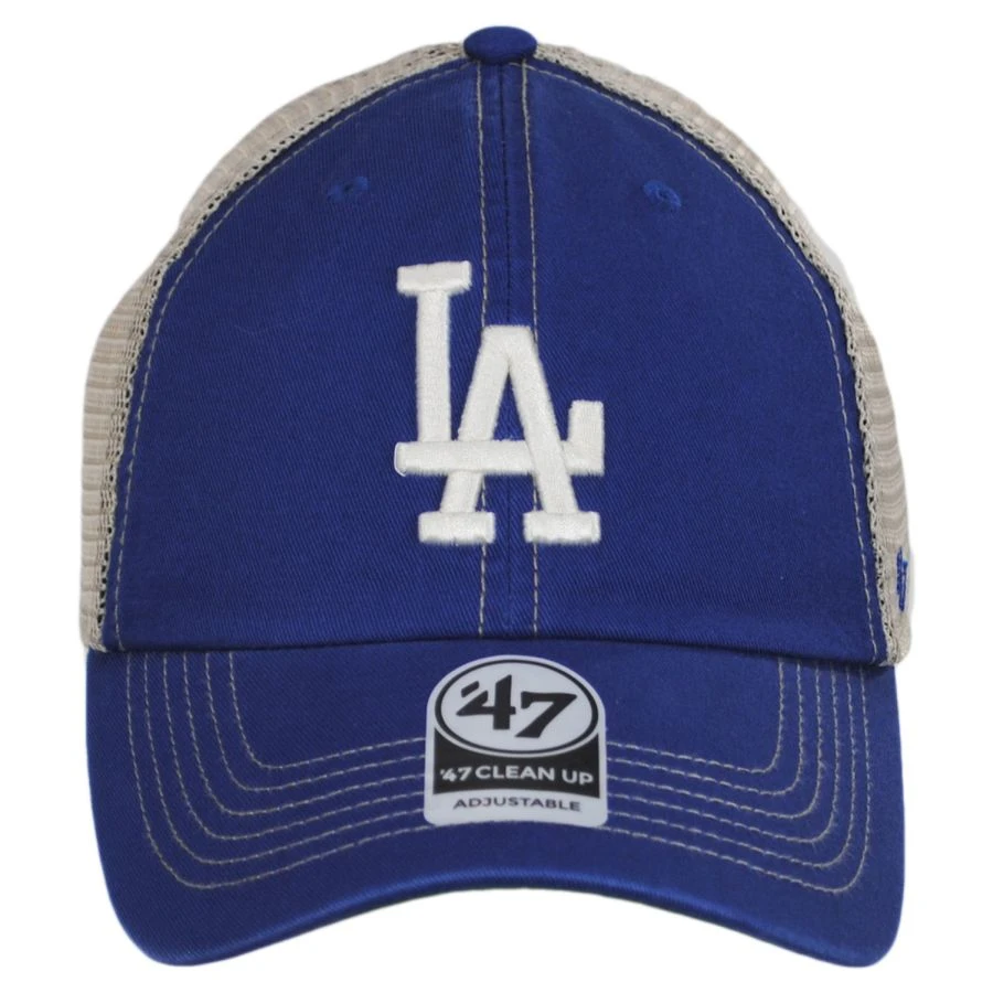 '47 BRAND Los Angeles Dodgers Trawler 47 Mesh Clean Up Snapback Baseball Cap 3 '47 BRAND Los Angeles Dodgers Trawler 47 Mesh Clean Up Snapback Baseball Cap