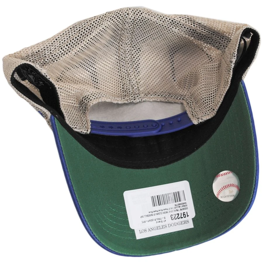 '47 BRAND Los Angeles Dodgers Trawler 47 Mesh Clean Up Snapback Baseball Cap 5 '47 BRAND Los Angeles Dodgers Trawler 47 Mesh Clean Up Snapback Baseball Cap - Image 3