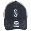 '47 BRAND Seattle Mariners Trawler 47 Mesh Clean Up Snapback Baseball Cap