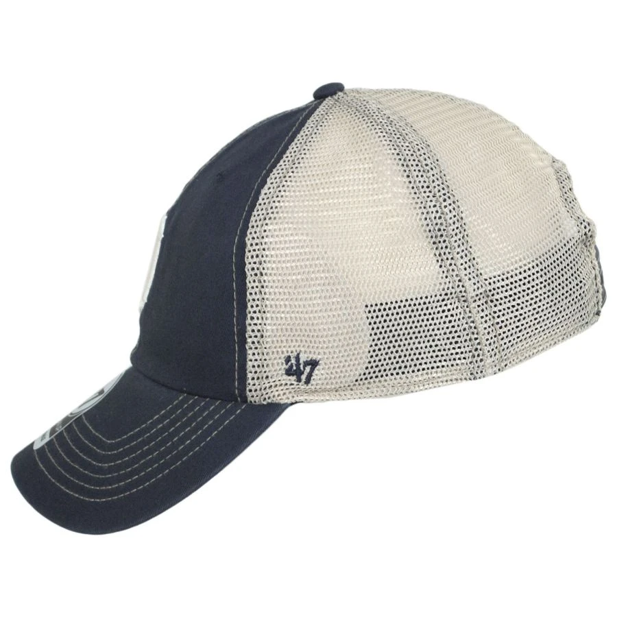'47 BRAND Detroit Tigers Trawler 47 Mesh Clean Up Snapback Baseball Cap 4 '47 BRAND Detroit Tigers Trawler 47 Mesh Clean Up Snapback Baseball Cap - Image 2
