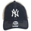 '47 BRAND New York Yankees Trawler 47 Mesh Clean Up Snapback Baseball Cap 2 '47 BRAND New York Yankees Trawler 47 Mesh Clean Up Snapback Baseball Cap -Novel Accessories 436751