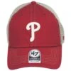'47 BRAND Philadelphia Phillies Trawler 47 Mesh Clean Up Snapback Baseball Cap 2 '47 BRAND Philadelphia Phillies Trawler 47 Mesh Clean Up Snapback Baseball Cap -Novel Accessories 436778