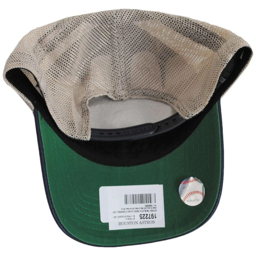 '47 BRAND Houston Astros Trawler 47 Mesh Clean Up Snapback Baseball Cap 5 '47 BRAND Houston Astros Trawler 47 Mesh Clean Up Snapback Baseball Cap - Image 3