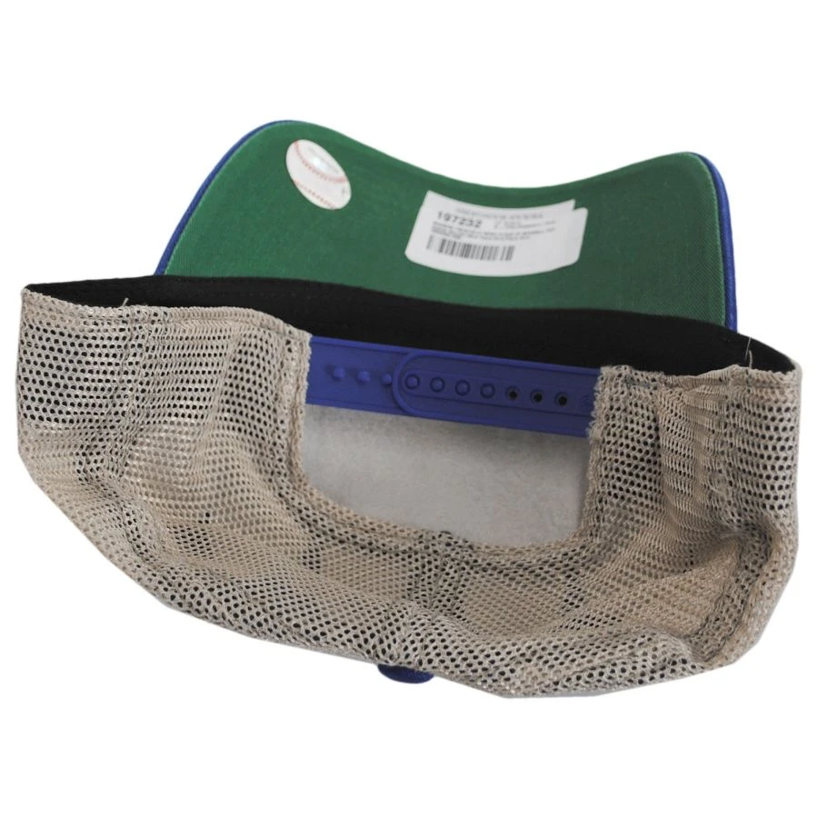 '47 BRAND Texas Rangers Trawler 47 Mesh Clean Up Snapback Baseball Cap 5 '47 BRAND Texas Rangers Trawler 47 Mesh Clean Up Snapback Baseball Cap - Image 3