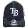 '47 BRAND Tampa Bay Rays Trawler 47 Mesh Clean Up Snapback Baseball Cap 1 '47 BRAND Tampa Bay Rays Trawler 47 Mesh Clean Up Snapback Baseball Cap -Novel Accessories 437165