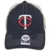 '47 BRAND Minnesota Twins Trawler 47 Mesh Clean Up Snapback Baseball Cap 2 '47 BRAND Minnesota Twins Trawler 47 Mesh Clean Up Snapback Baseball Cap -Novel Accessories 437174