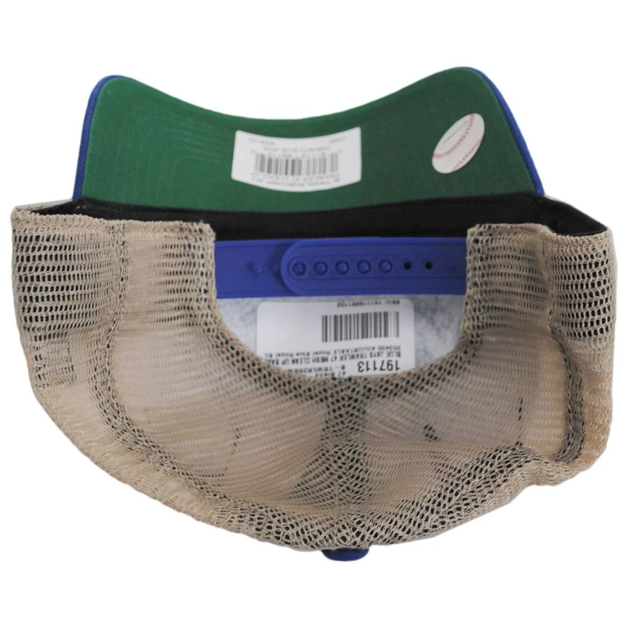 '47 BRAND Toronto Blue Jays Trawler 47 Mesh Clean Up Snapback Baseball Cap 5 '47 BRAND Toronto Blue Jays Trawler 47 Mesh Clean Up Snapback Baseball Cap - Image 3