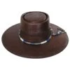 Stetson Tellus Shantung Straw Gambler Hat -Novel Accessories 437738