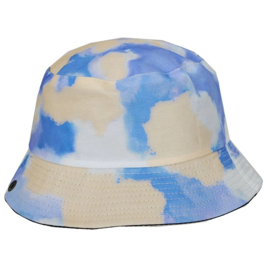Monroe Tie-Dye Reversible Cotton Bucket Hat 3 Monroe Tie-Dye Reversible Cotton Bucket Hat