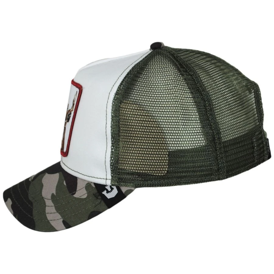 Goorin Bros Buck Fever Mesh Trucker Snapback Baseball Cap 4 Goorin Bros Buck Fever Mesh Trucker Snapback Baseball Cap - Image 2