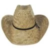 Houston Rush Straw Cowboy Hat 2 Houston Rush Straw Cowboy Hat -Novel Accessories 440369