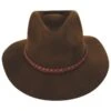 Messer Wool Felt Western Fedora 2 Messer Wool Felt Western Fedora -Novel Accessories 440387
